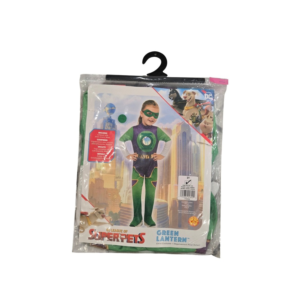 DC League of Super-Pets Green Lantern Halloween Costume - 2T‎ Toddler